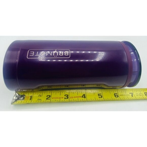 BrüMate Insulated Slim Tumbler With Push In Lid 12 Oz Purple Stainless Steel Gor - Picture 16 of 16